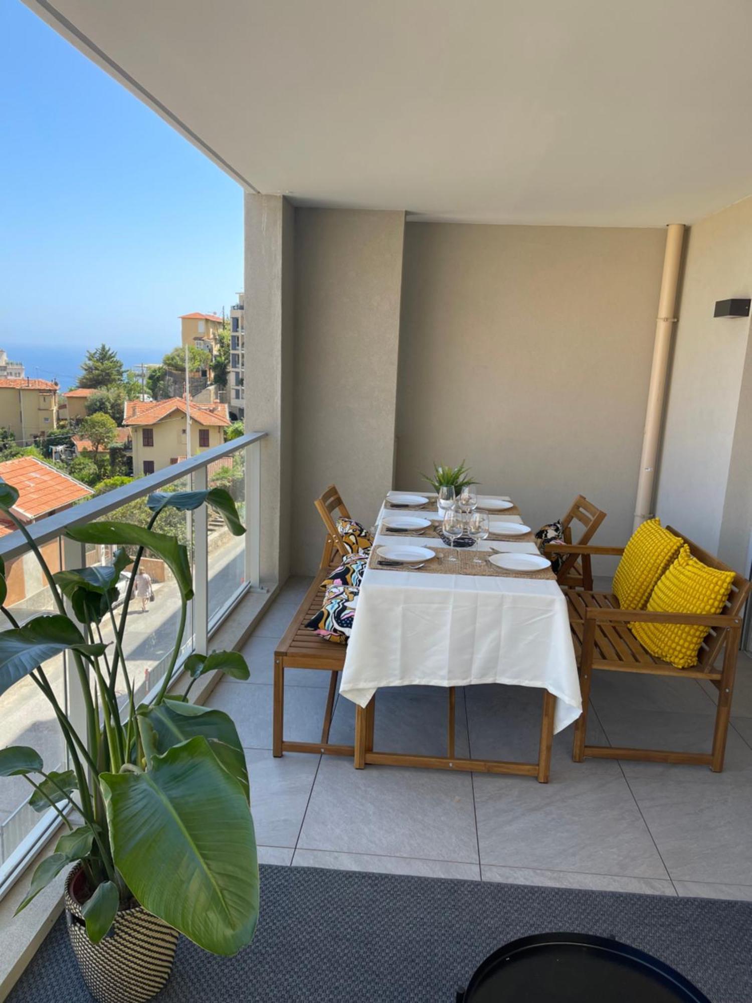 Appartement Neuf, Monaco Avec Vue Mer Beausoleil Esterno foto